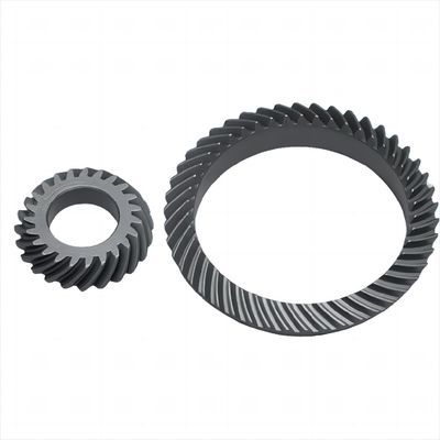 28 دندون 90 درجه مارپیچ بیول Gear بار سنگین پنین تاج Gear برای هواپیمایی