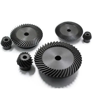 بزرگ ماژول مارپیچ Bevel Gear با کیفیت بالا جعل بزرگ تاج چرخ Pinion تولید کننده حرفه ای