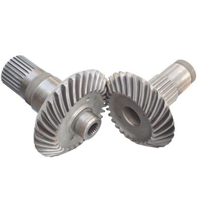 قطعات کوچک ماژول Spline Shaft Spiral Bevel Gear ماشین تراش با دقت بالا